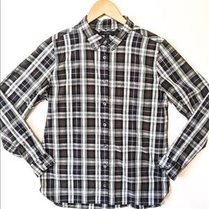 J. Crew holiday tartan/plaid button-down